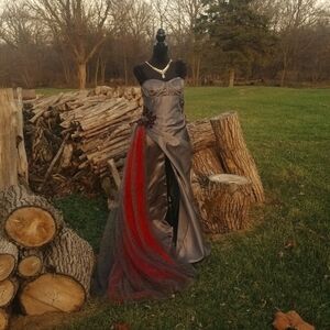 Goth Style Wedding Gown That Can't Wait To Meet You!  Introducing "Stella"!